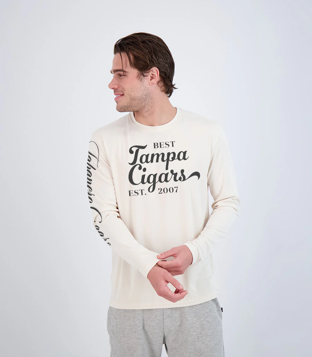 Mr Ybor Long Sleeve Shirt MoonDust