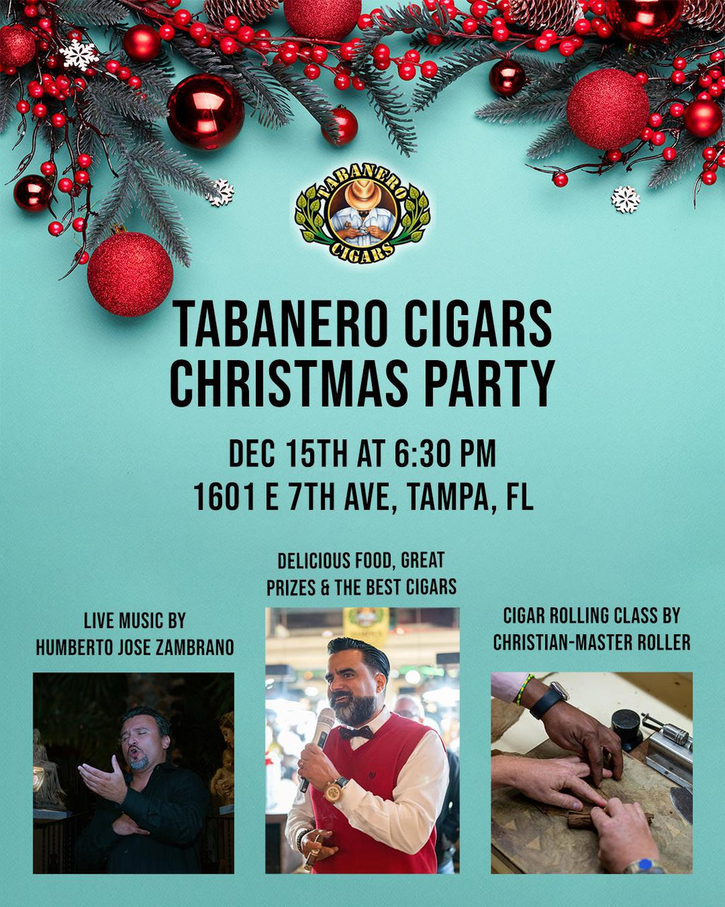 Tabanero Cigars Christmas Party