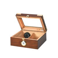 25 CT HUMIDOR  GLASSTOP