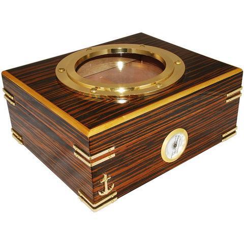 Gangway Humidor Supreme 50 Cigar Count Antique Humidor